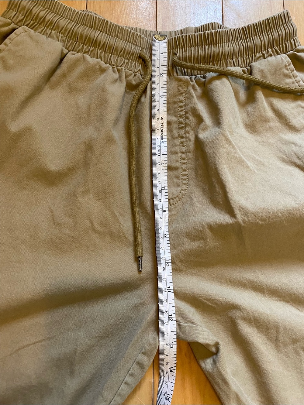 SHEIN Men's Cargo Jogger Pants - tan - Picture 7 of 8